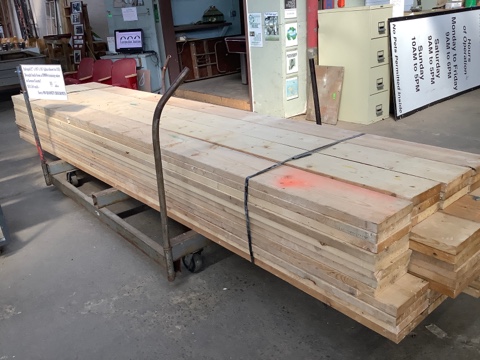 Salvaged 2 x 10 Lumber - 14ft+