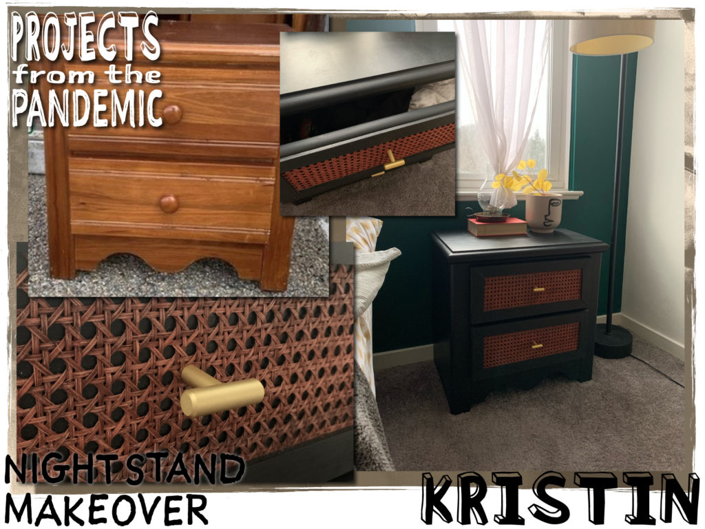 Night Stand Makeover - Submitted by Kristin - Sometimes the right find just needs some revamping.