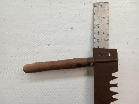 Hardware Tools Crosscut Two Man Saw Vintage Construction Junction