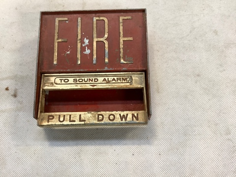 Specialty Collectible - Fire Alarm Pull Box (Vintage) - Construction ...