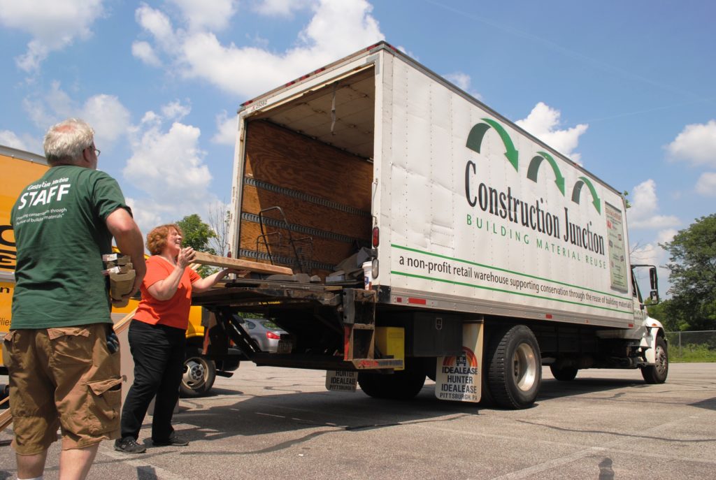 CJ Truck at 2014 ReuseFest.