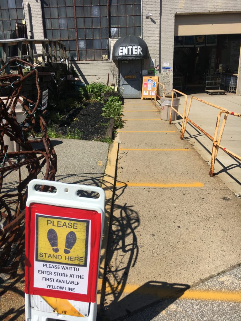 CJ Social Distancing Entrance