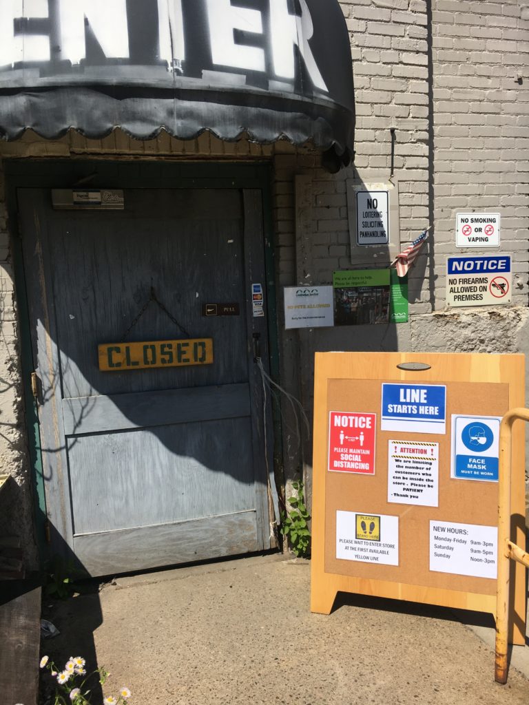 Line Starts Here for Limited Shoppers