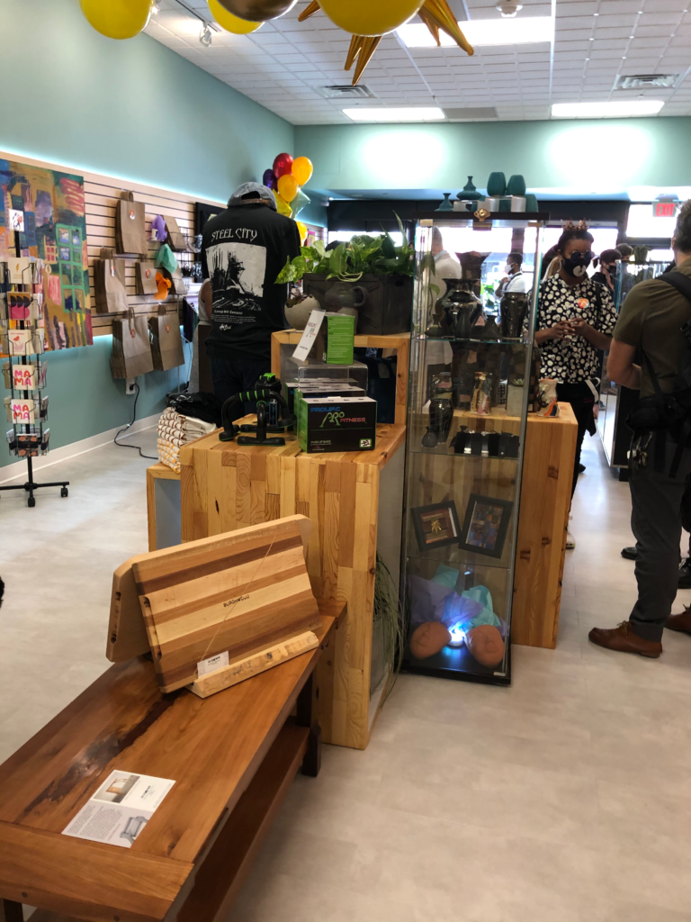 Some of the artisan goods available at Argyle Studio.