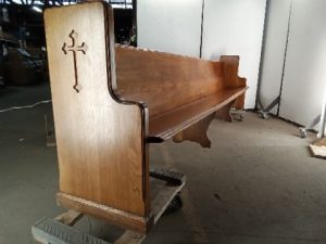 Seating Bench - Oak Pew  - 12FT