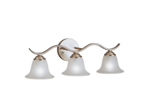 Lighting Wall Sconce Indoor - Kichler Nickel Three Light 6323NI (Surplus)