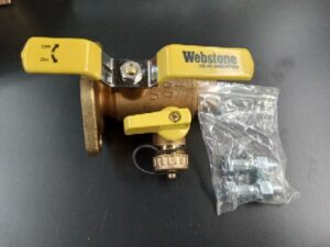 Plumbing Hardware - Webstone - 50414, Uni-Flange Ball Valve  Brass