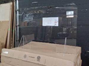 Home / Office - Dsiplays2go SMSDASCBH Countertop Sneeze Shield (Surplus)