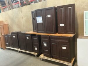 Kitchen Cabinet SET - 9 pc, Espresso  Slo-Close