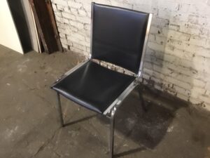 Chair - Stacking - Polyurethane/Vinyl - Steel
