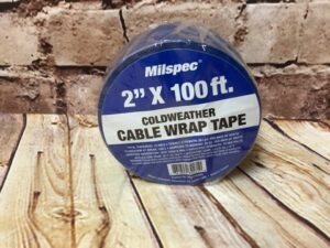 Hardware / Tools - Milspec - 2in Coldweather , Cable Wrap Tape - 100ft - Blue