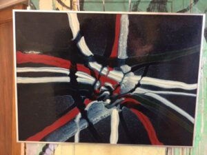 Home Decor - God, Darko Bratincevic, 1978, Abstract Expression  - Clear Enamel