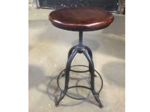 Chair - Stool - Industrial Style - Wood/Steel