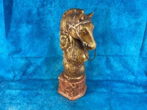 Home Decor - Holland Mold - Horse Head, Chalkware