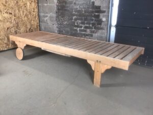 Outdoor Furniture - Safavieh - Chaise Lounger - Teak - Mobile