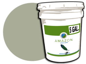 New Retail Stock Paint - Amazon Select Recycled Content Latex Stony Gray 5GAL