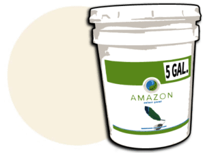 New Retail Stock Paint - Amazon Select Recycled Content Latex Ivory White 5GAL