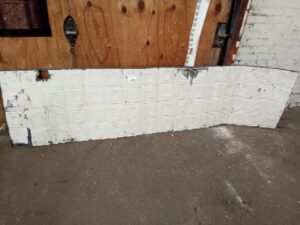 Ceiling Tin -16sqft Sheets -Damaged Sections (Vintage)