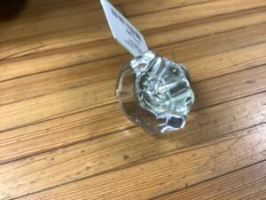 Door Knob - Glass, Single, Good Condition