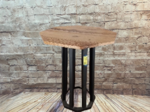 CJ Made Item - Oak Top Octagonal Pub Table