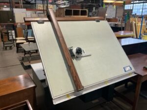 Hamilton Pedal Controlled Drafting Table (Mobile)