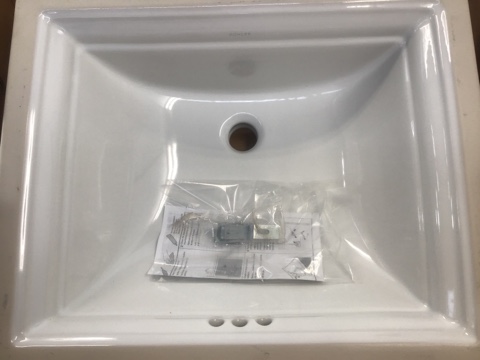 KOHLER K-2339-0 Memoirs Undercounter Lavatory - View #7