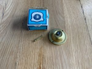 More Lighting - Eagle Electric - No. 116, Brass Push Button  NOS