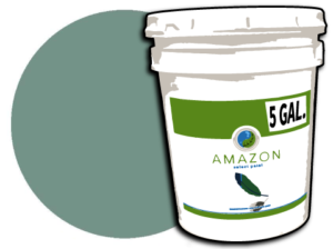 New Retail Stock Paint - Amazon Select Recycled Content Latex Forest Green 5GAL