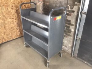 Carts / Stands - Sandusky - Double Sided Book Cart - 3 Tier