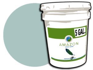 New Retail Stock Paint - Amazon Select Recycled Content Latex Ice Blue 5GAL