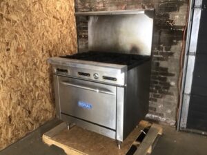 Range - Royal - Commercial - 6 Burner - Gas - Stainless Steel