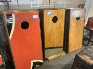 CJ Made Item - Corn Hole Boards - Gymnasium Flooring