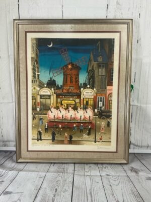 Home Decor - Latour - Moulin Rouge W/ Certificate, Color Litho, Ed. 19/50