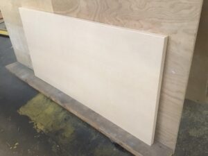 Tabletop - Rectangular - Veneered Particle Board - 2 x 4
