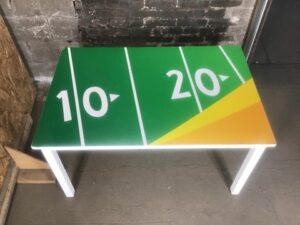 Table - Rectangular Table - NFL Draft - Wood