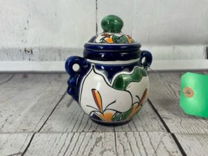 Other - Lead Free - Sugar Bowl , Talavera - Blue