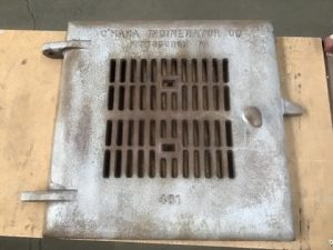 Specialty Salvage - Cast Iron O'Hara Incinerator Co. Door (Vintage)
