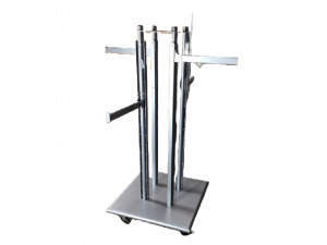 Retail Fixture - Adjustable Clothing Display Rack