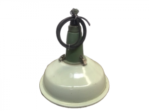 Enameled Barn Light - Soviet Made